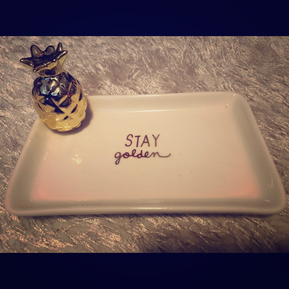 🍍 Decorative jewelry holder | STAY GOLDEN